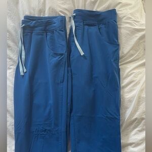 Figs Kade Cargo Royal Blue Scub bottoms